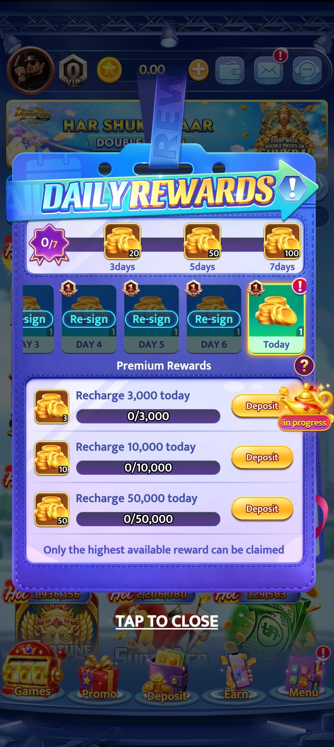 Diwa Lucky Android gaming app